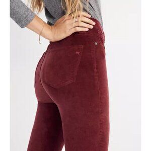 NEW MADEWELL 10" High-Rise Skinny Jeans 23